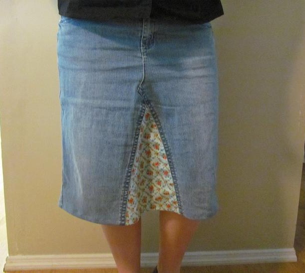 Mama To Three Chicks How To Turn Pants Into A Skirt