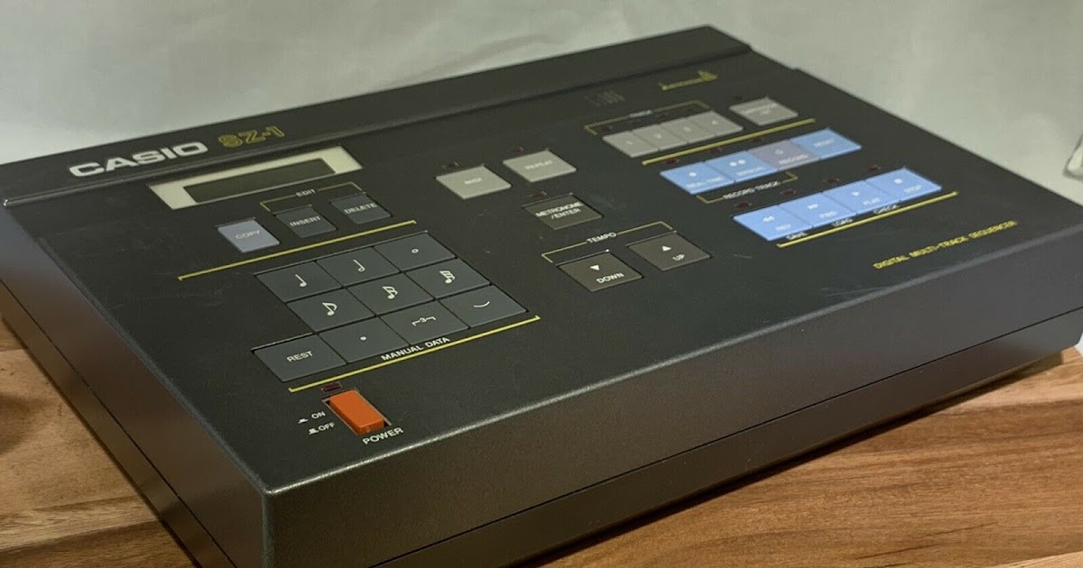 Casio SZ-1 Vintage Midi Sequencer - MATRIXSYNTH