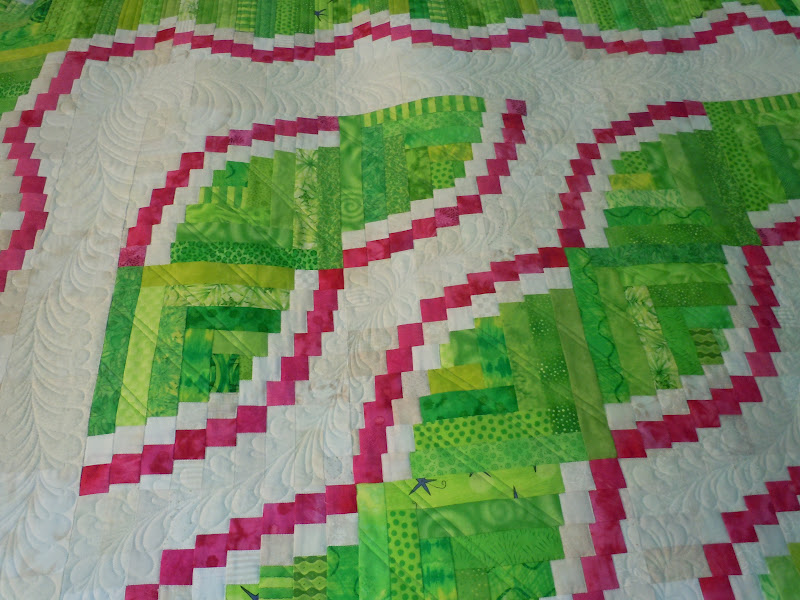 1 More Stitch Snake River Log Cabin