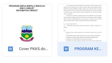 Contoh Program Kerja Kepala Sekolah Sd Kurikulum Nasional