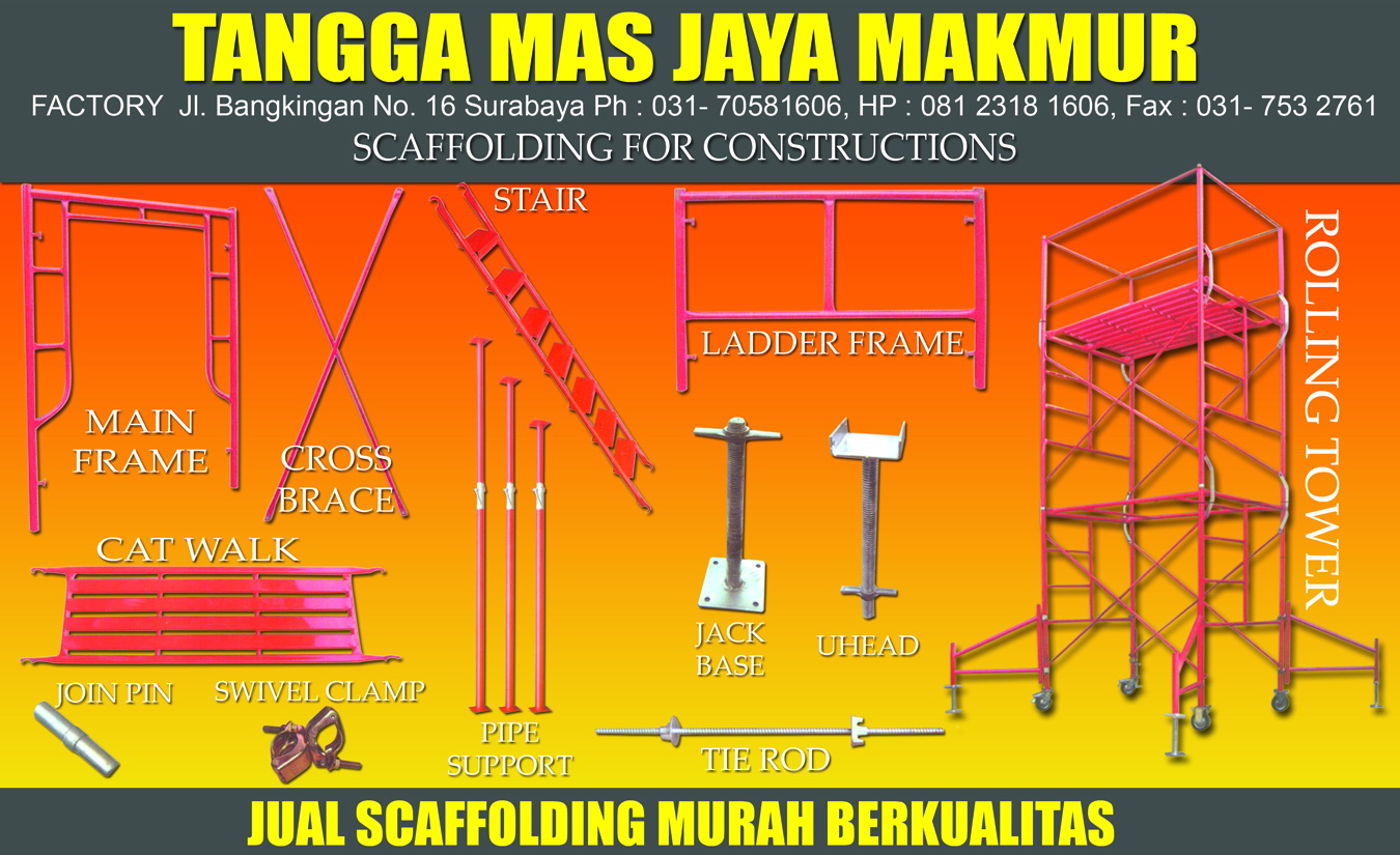 Scaffolding Murah / Jual Scaffolding / Scaffolding Surabaya
