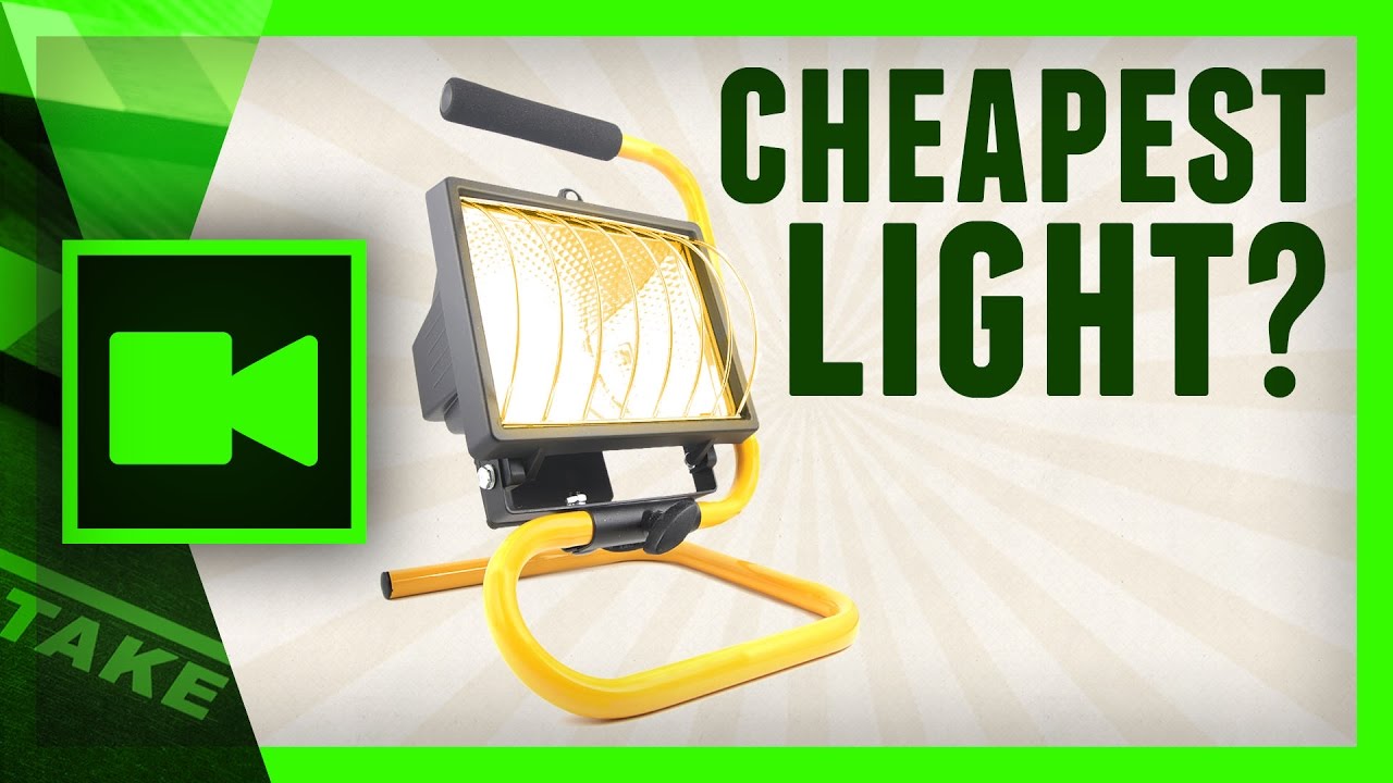 Cheapest Light for Video Tips and Tricks for DIY Filmmakers
