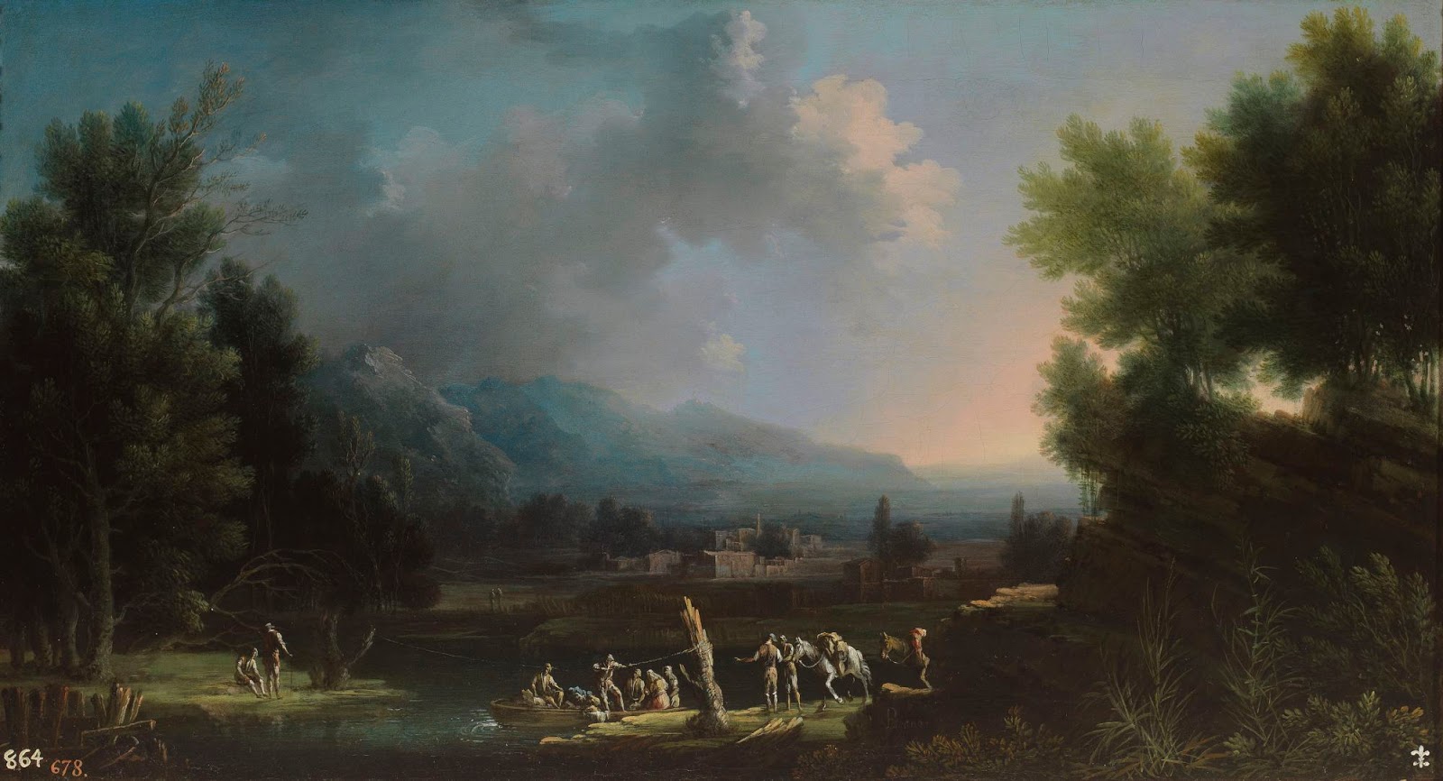 Spencer Alley: European Landscape Paintings - 18th century
