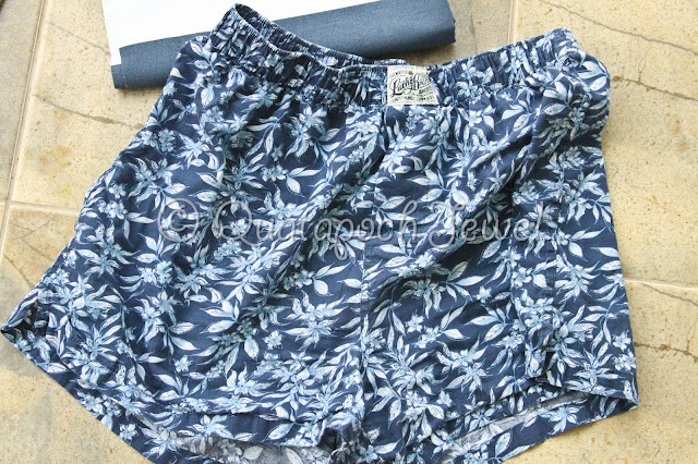 Threads and Pencils: Hubs Boxer Shorts Knock Off for girls - UPDATED
