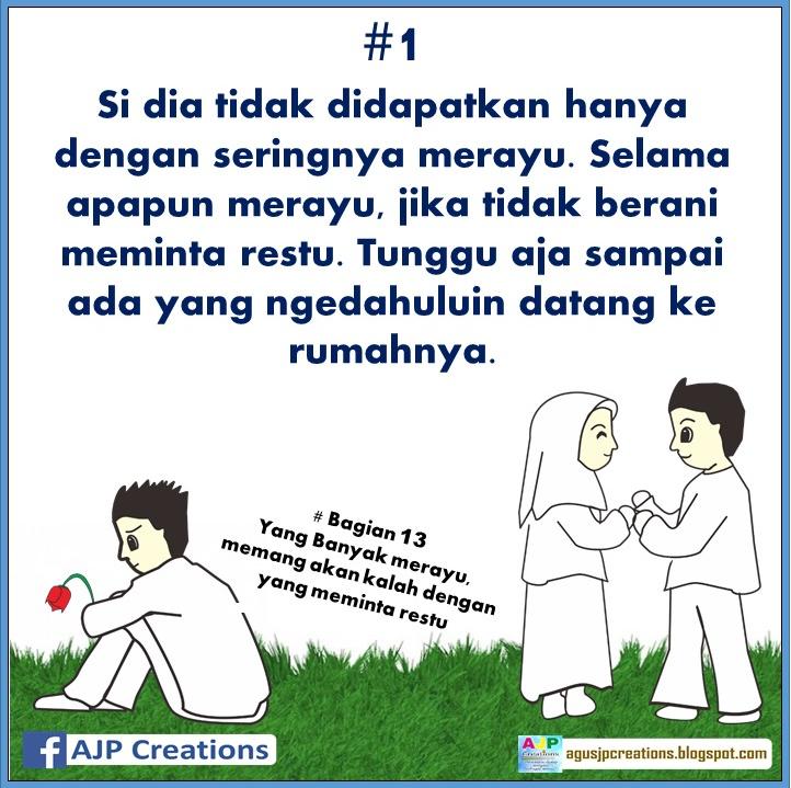Kata-Kata Sindiran Yang Sibuk Merayu Kalah Dengan Yang Meminta Restu