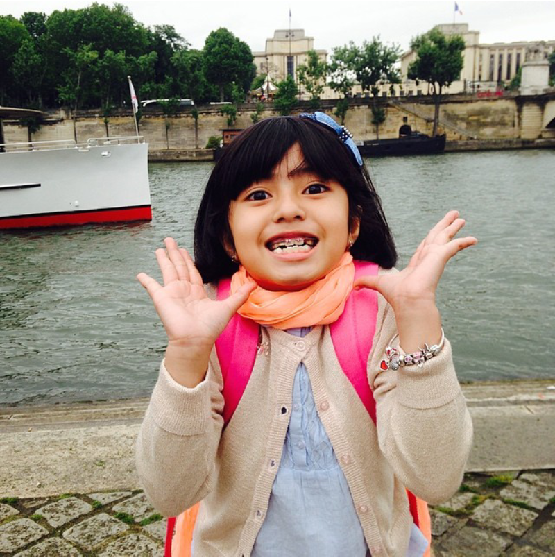 MIASARA NASUHA:KECIL-KECIL DAH PAKAI PENDAKAP GIGI (BRACES)