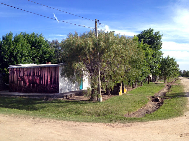 Street Art By Franco Fasoli Aka JAZ For The Vatelon Residency In Villa Soriano, Uruguay. 2