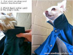 Sew DoggyStyle: DIY Upcycled Dog Cape