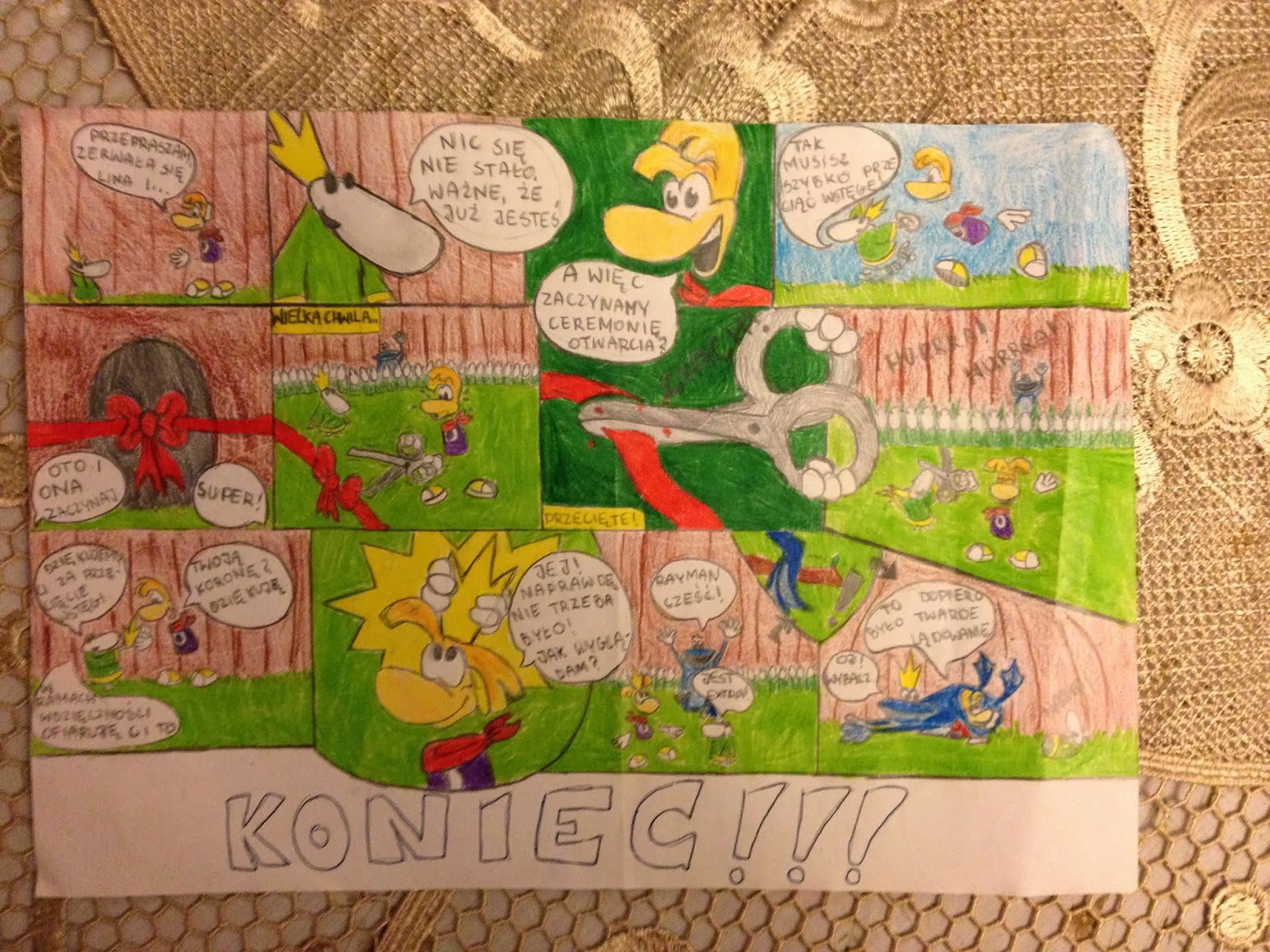 Narysuj Komiks Przedstawiający Uwięzienie I Uwolnienie świętego Piotra I love horses: Komiks nr 2