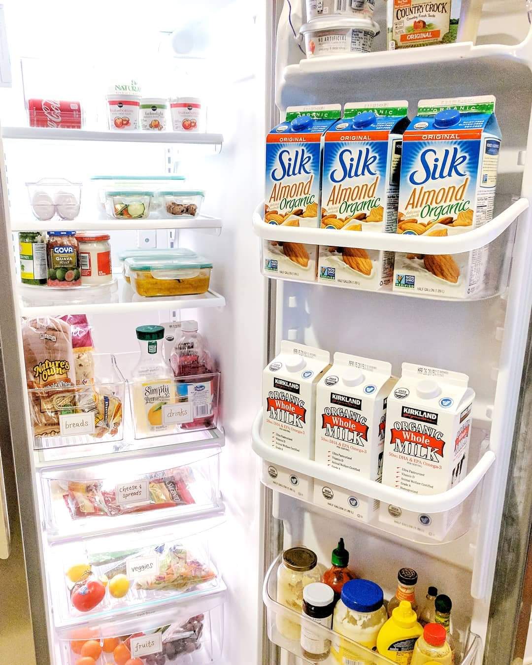 Simply In Control Fridge And Pantry Organization Using Bins