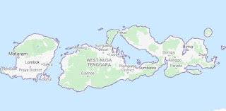 Peta provinsi Nusa Tenggara Barat