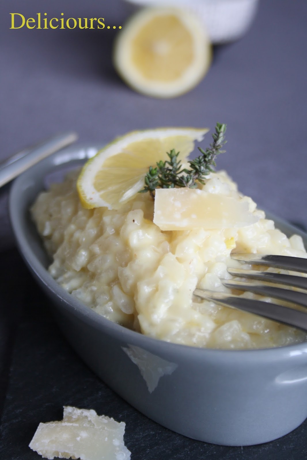Deliciours... Risotto au citron