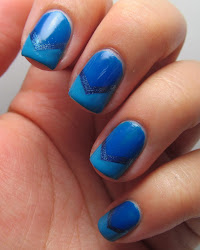 chevron nail tips intentions handtastic manicure