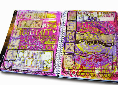 art journal pages | art journal ideas | art journal techniques learn how to get your art journal published in http://schulmanart.blogspot.com/2015/01/how-to-get-published-in-art-magazines.html