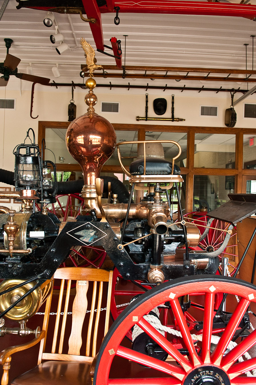 HLD Photography What you find right at home Old Fire Fighting Equipment