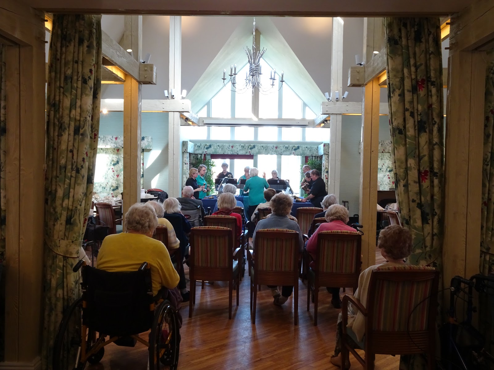 Middlewich Handbell Ringers Richmond Retirement Village