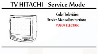 Service Mode TV HITACHI Berbagai Type