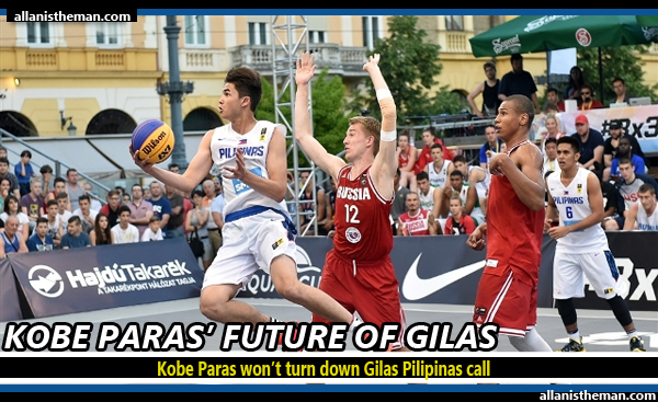 Kobe Paras won’t turn down Gilas Pilipinas call