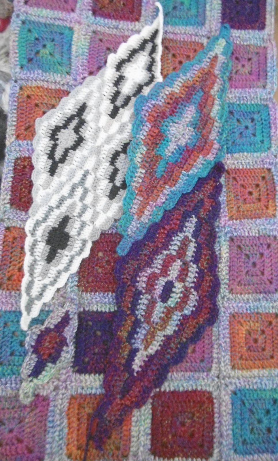 Susan Pinner CROCHET Bohemian Blanket pattern