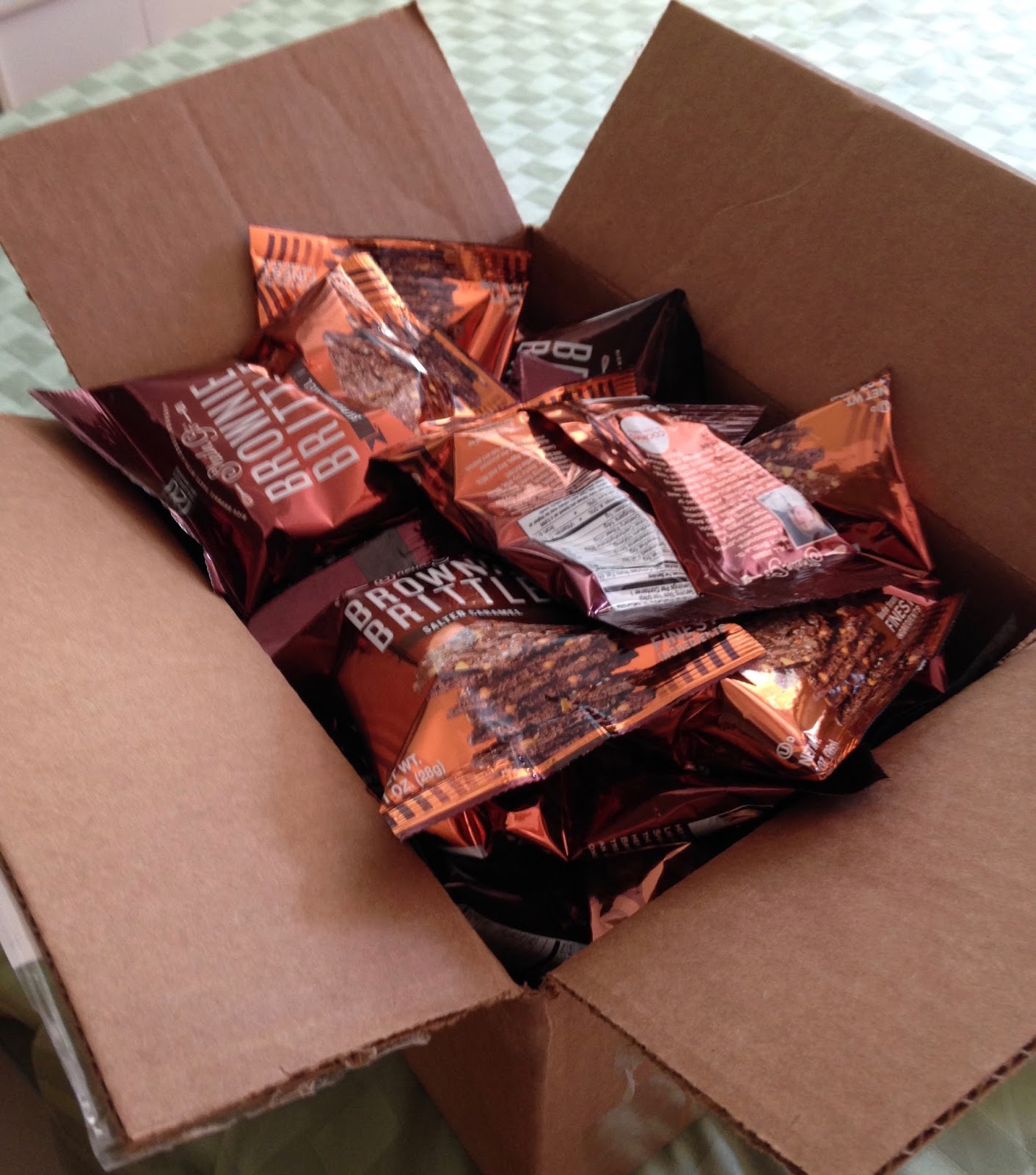 The Chocolate Cult Little Bags of Brownie Brittle for Halloween
