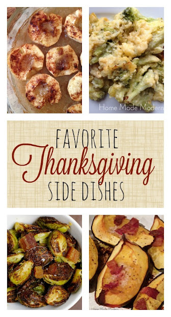 Home Made Modern: Thanksgiving Side Dishes