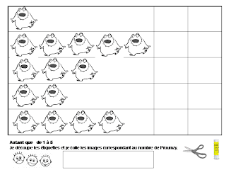 Maternelle: Proumzy, exploitation en mathématiques