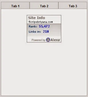 Cara Membuat Widget Multi Tab View di Blog - Ficri Pebriyana