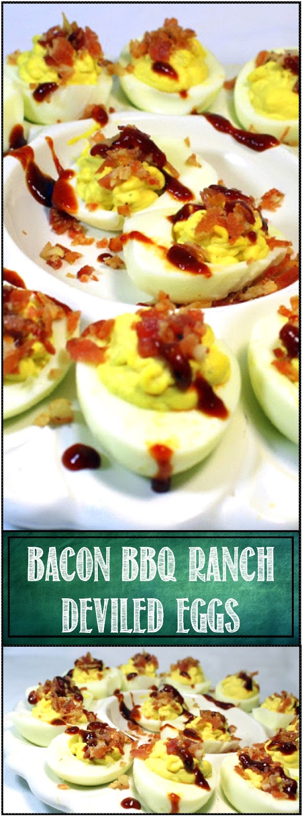 52 Ways to Cook BACON BBQ Ranch Deviled Eggs 52 Church PotLuck Dishes