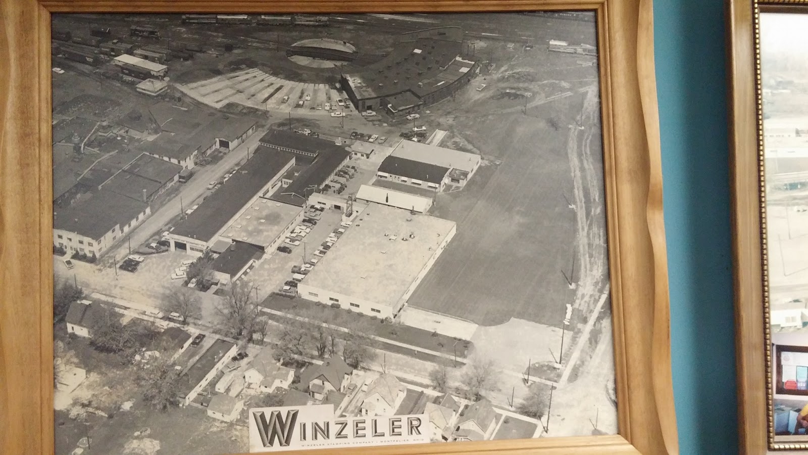 Towns and Nature Montpelier, OH Wabash Roundhouse, Coaling Tower and
