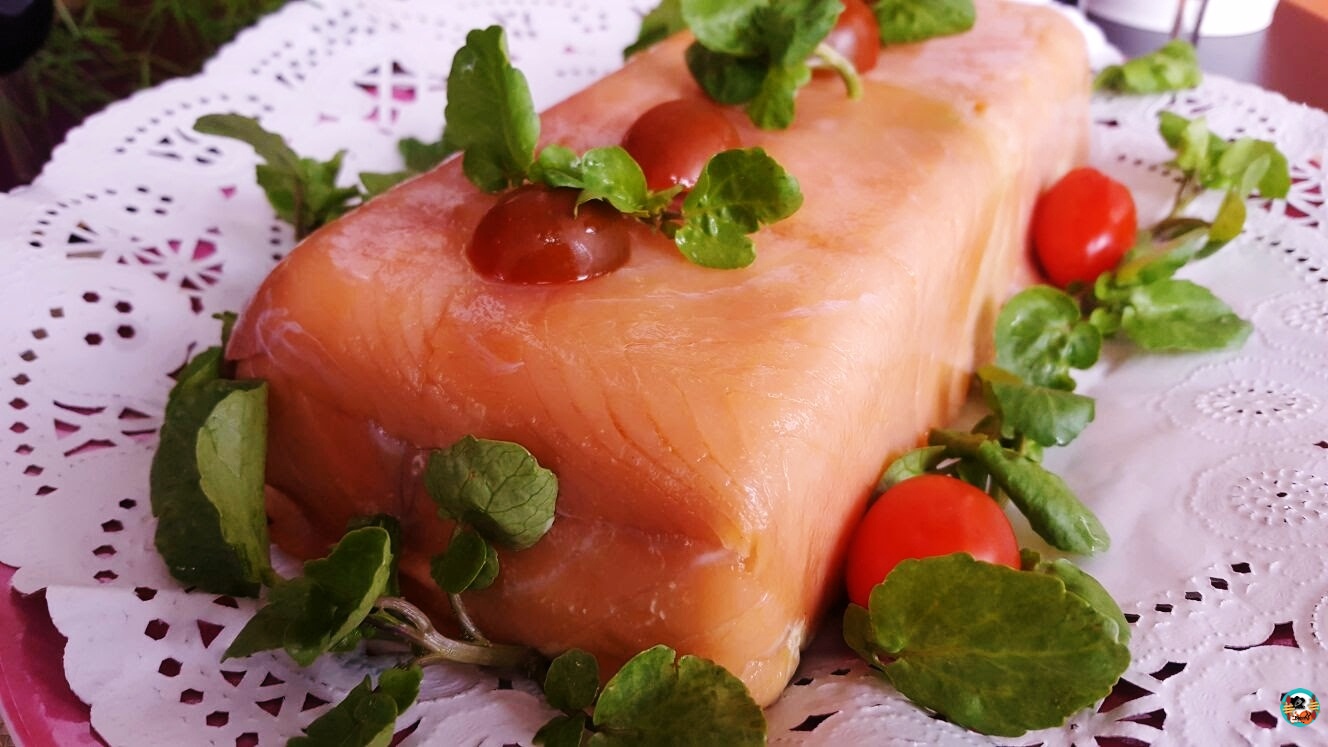 Pastel de salmón y aguacates - ¡Huele Bien!