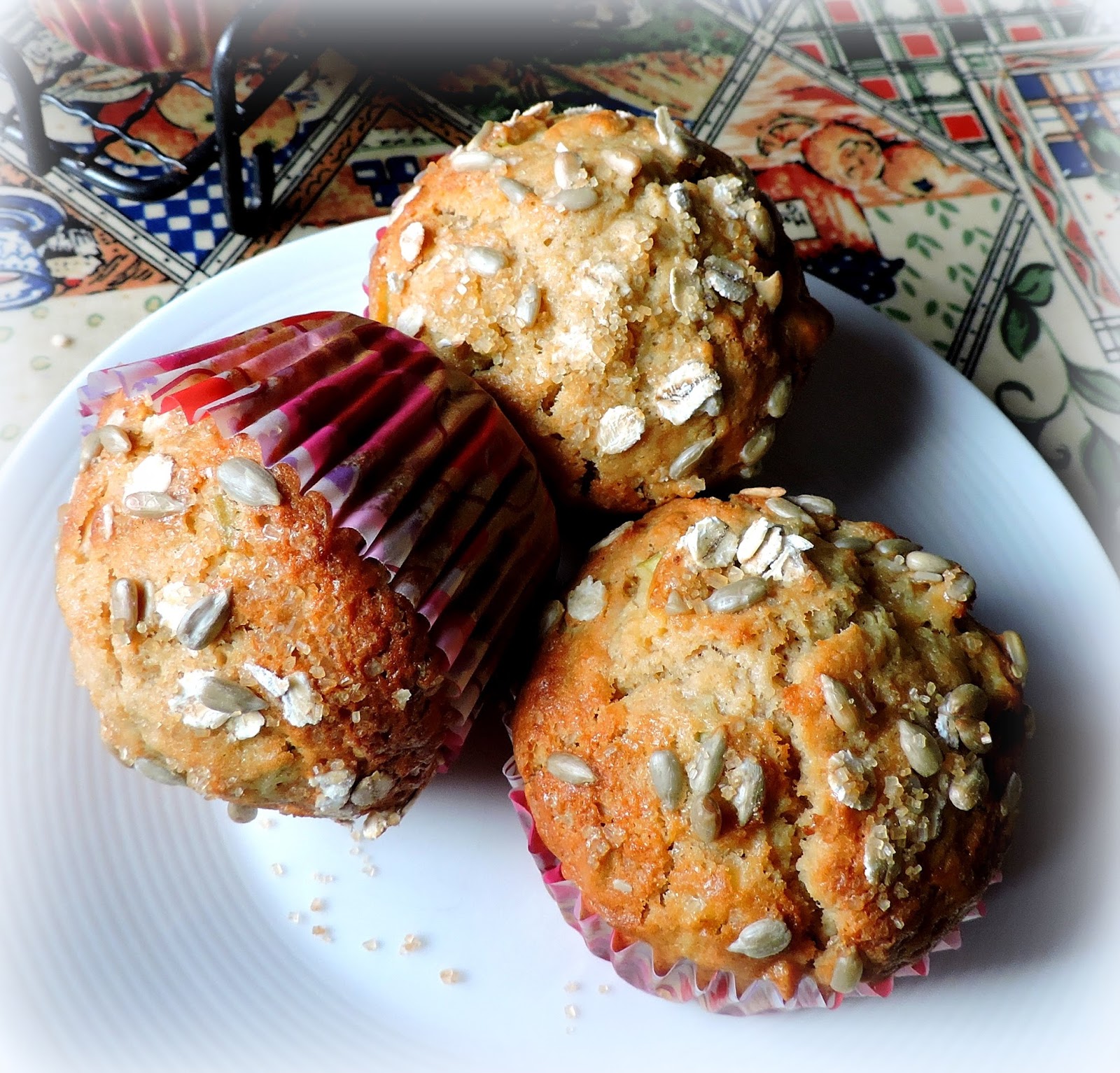 Oat, Apple & Sunflower Seed Muffins The English Kitchen