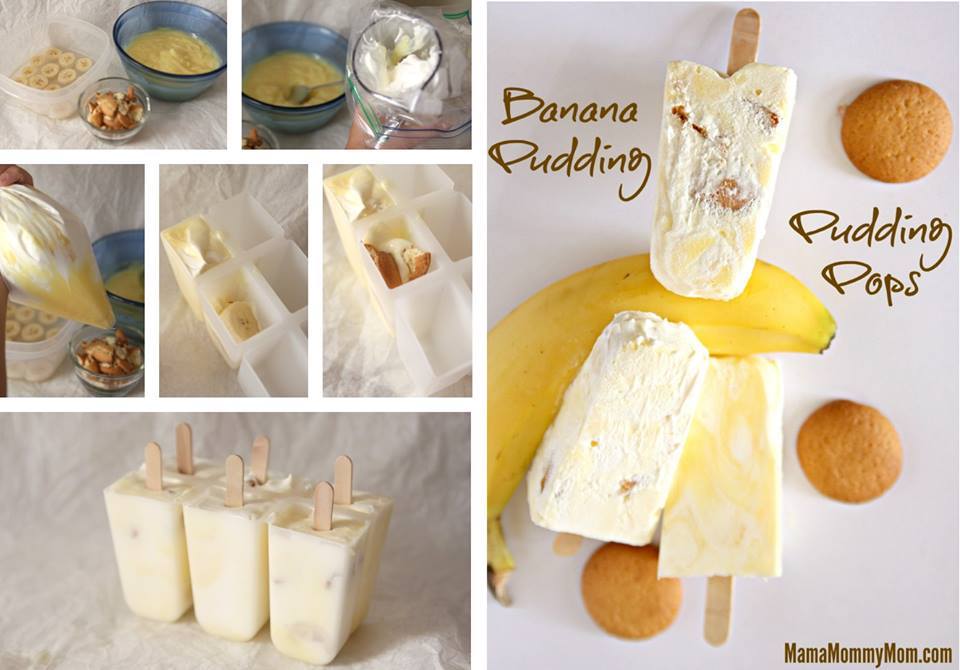 FUN RECIPE WORLD Easy Banana Pudding Pops