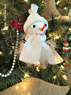 snowman chirstmas ornament 