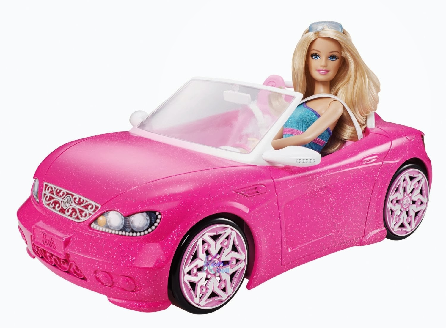 Ken Doll Barbie Glam Convertible 2014