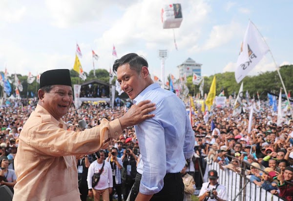 Tepis 'Gorengan' Koalisi Retak, AHY Tampil 'Trengginas' Menangkan Prabowo-Sandi