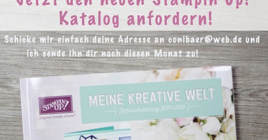 Jetzt den neuen Katalog anfordern! - { Conibaers creative desk } Constanzes kreatives Blog