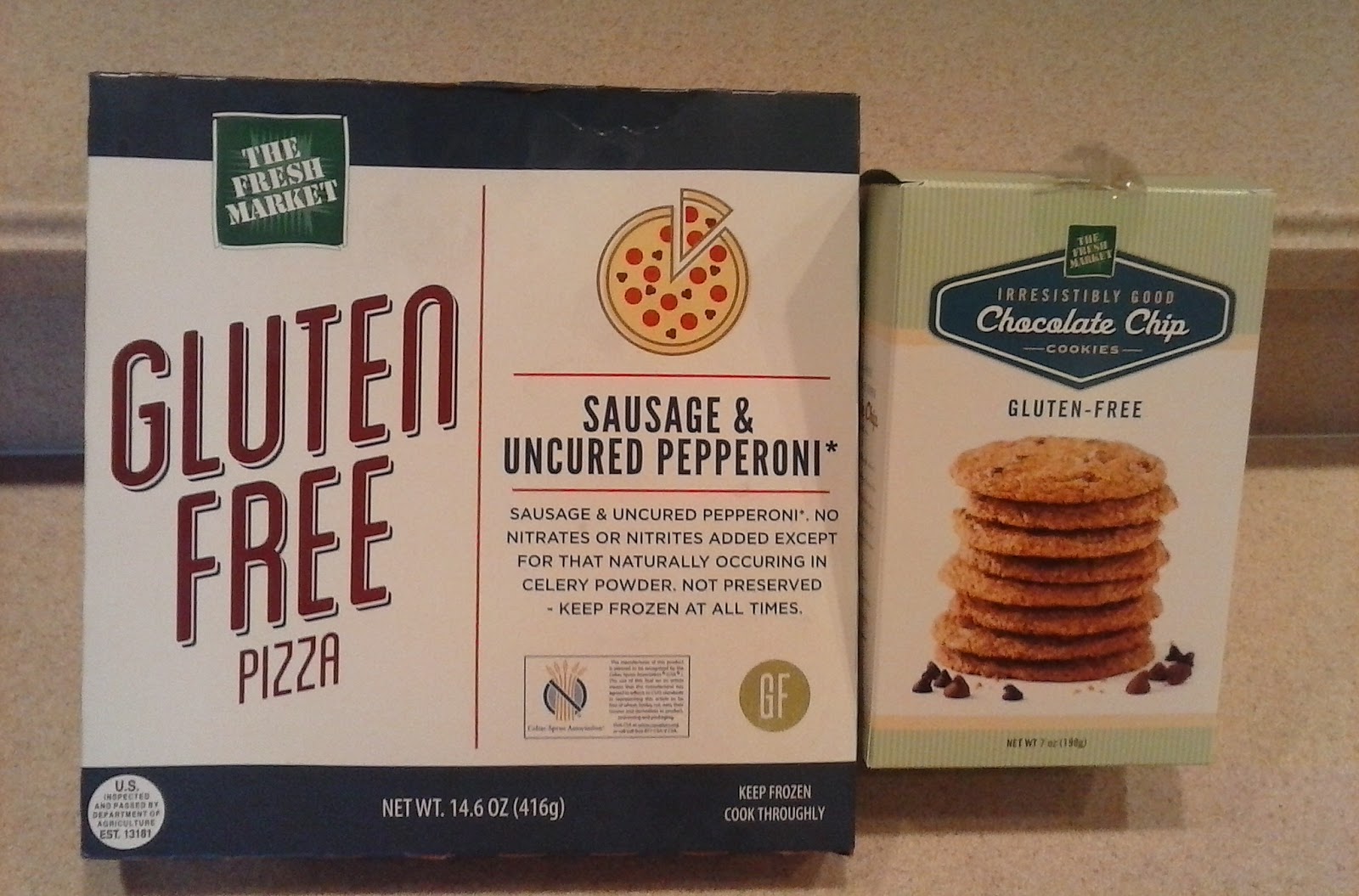 The GlutenFree Glutton Fresh Market has branded glutenfree items