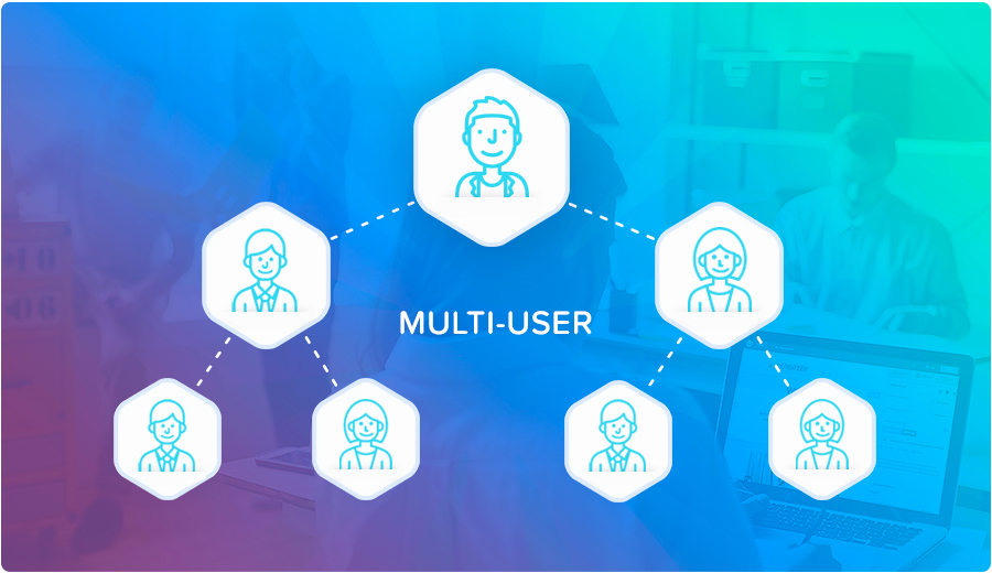 New user system. Multi user. Логотип технологии Multi user domain. Multi-user фото. A Multi-user configuration это.