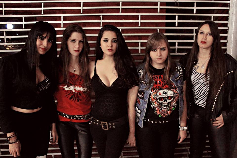 This is paul burns music: Pandora Heavy Rock Girl Band from Brazil