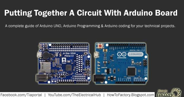 Putting Together A Circuit With Arduino Board - Free Electrical ...