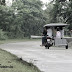 Viajando en un jeepney filipino