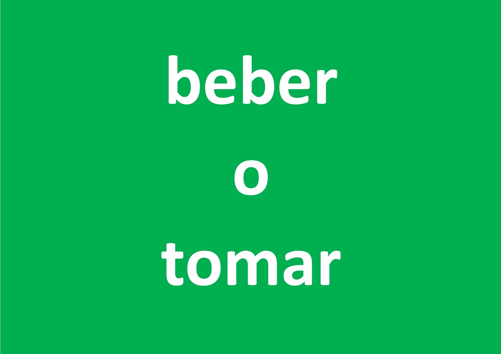 Harnosandspanska beber o tomar