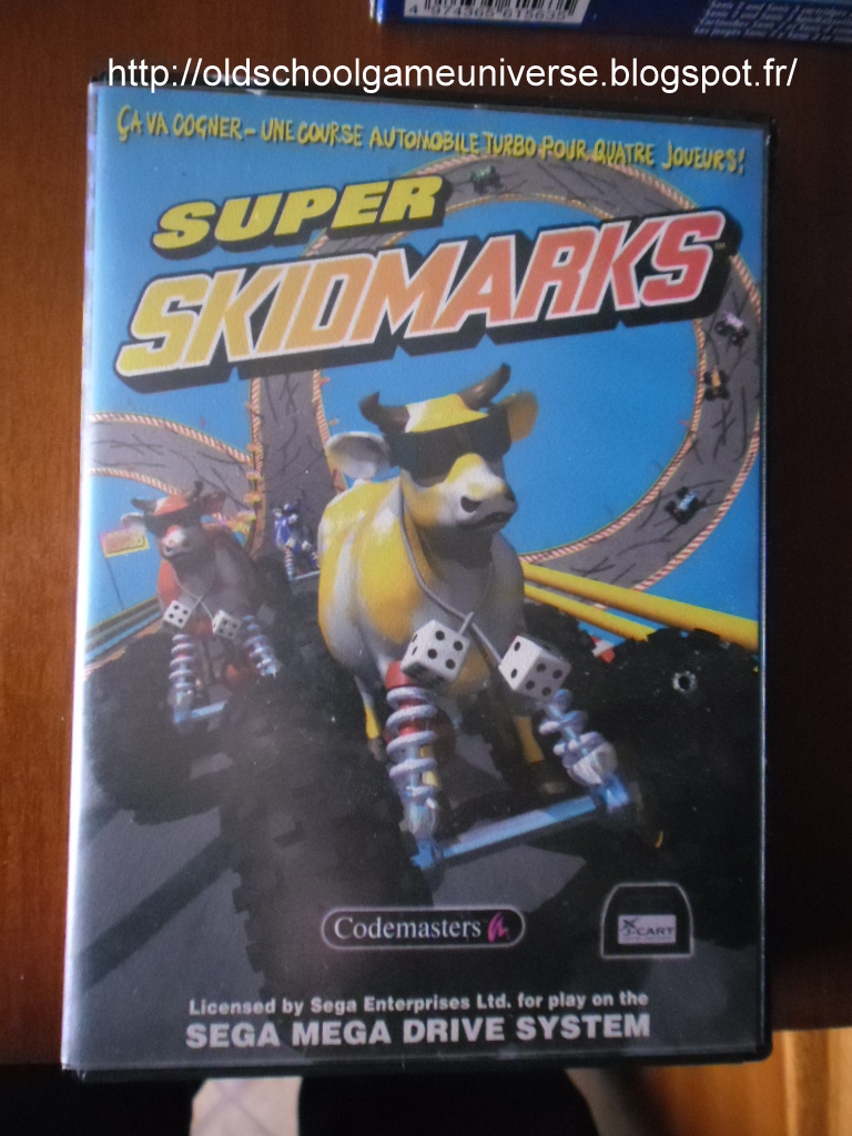 Super Skidmarks - SEGA Megadrive Mega Drive - Complet - PAL - Très Bon Etat