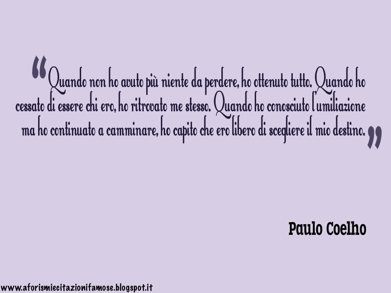 Frasi Di Paulo Coelho Sull Amore