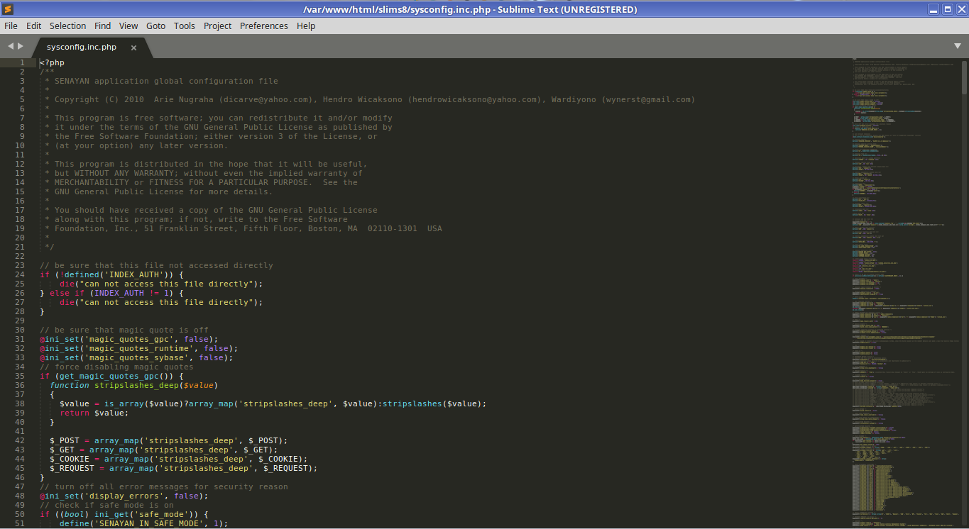 Php ini set. Php ini set