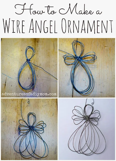 How to Make a Wire Angel Ornament
