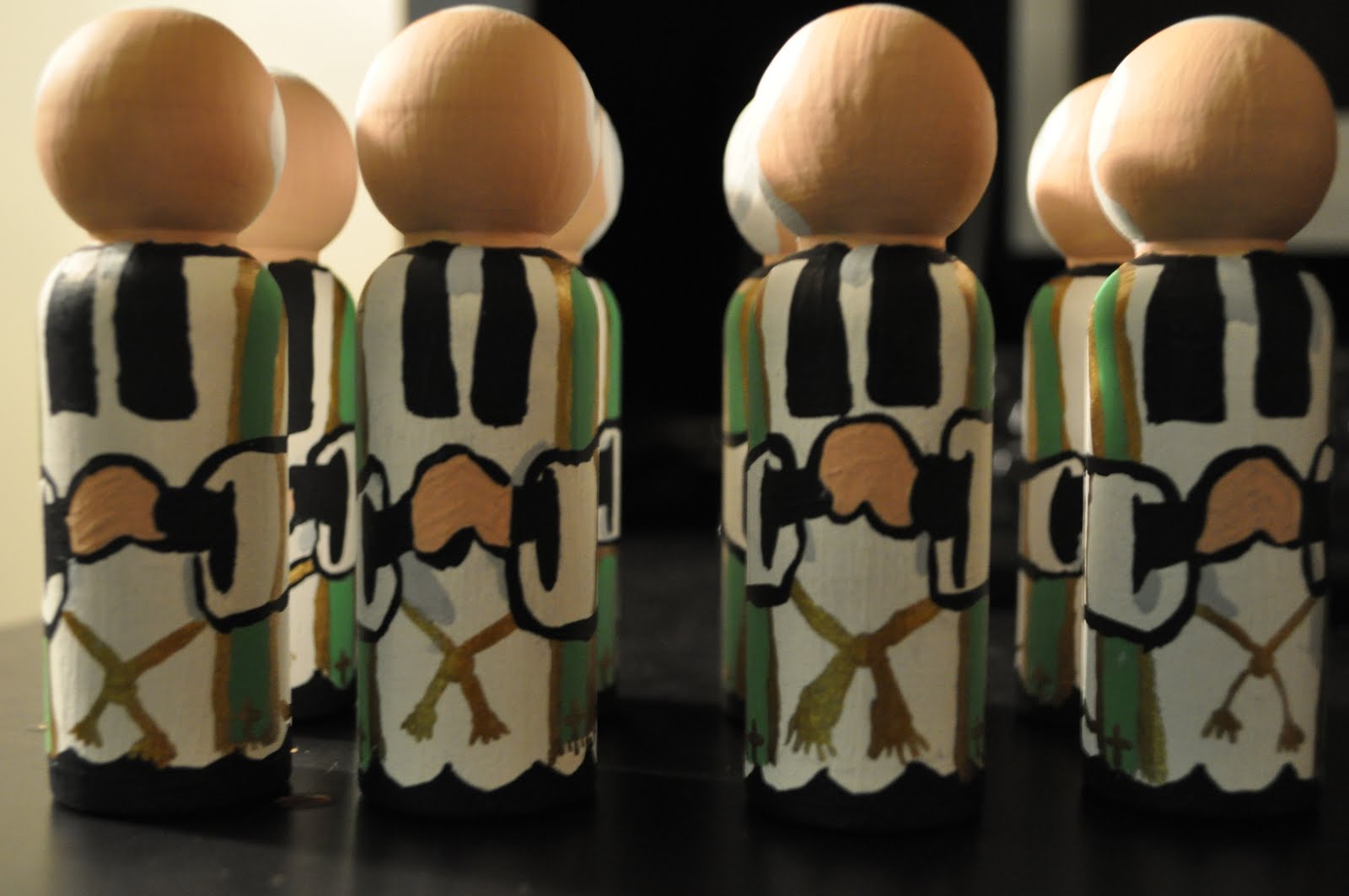 My Child, I Love You Wooden Painted Saints