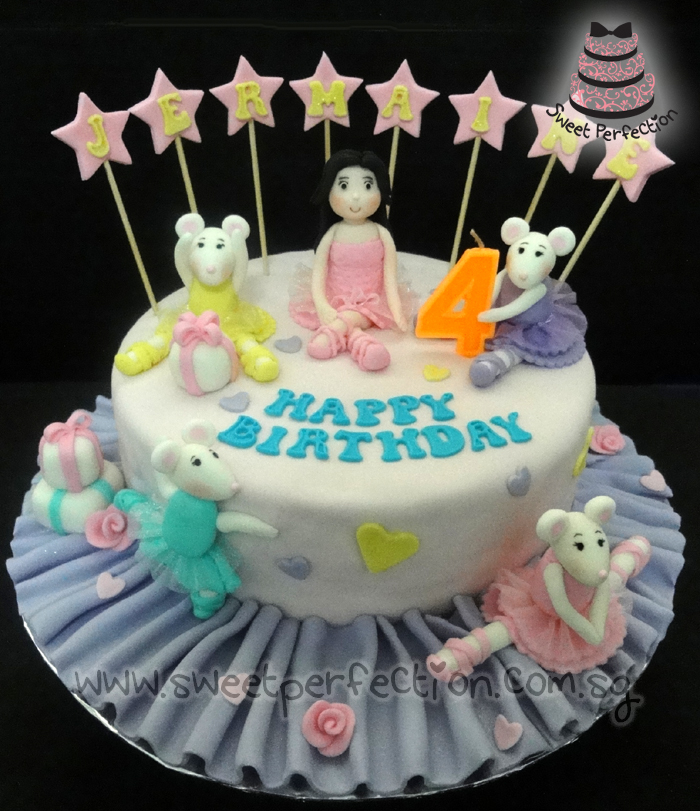 Sweet Perfection Cakes Gallery Code Angelina Ballerina 01 Jermaine 