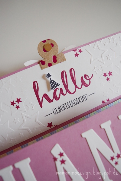 mama nina: ein Geschenkgutschein hübsch verpackt (mit Maßen zum