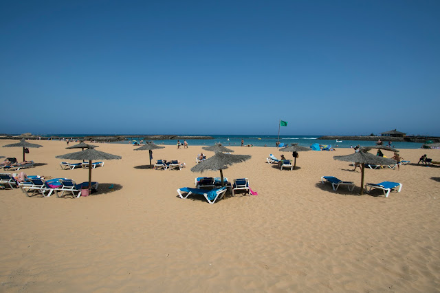 Spiaggia di Caleta de Fuste-Hotel Sheraton-Fuerteventura
